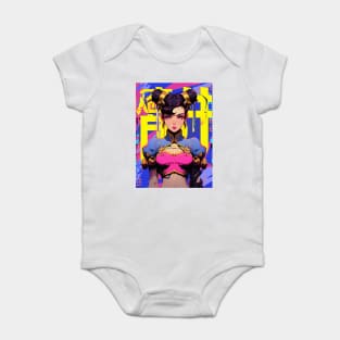 STREET FIGHTER - CHUN LI | Anime Manga Gaming Culture Pop Art | PROUD OTAKU Baby Bodysuit